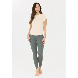 ATHLECIA Miwa S/S Tee - Funktionsshirt Gr. 42 beige/weiß