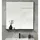 furn.design Badspiegel Weiß Hochglanz, Holzwerkstoff, 80x85x12 cm FSC 100%, Spiegel Wandspiegel
