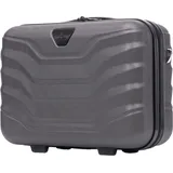 wingstm Wings PEAFOWL Reisekoffer 14" Dunkelgrau – Eleganz & Funktionalität - Grau