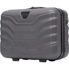 wingstm Wings PEAFOWL Reisekoffer 14" Dunkelgrau – Eleganz & Funktionalität - Grau