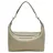 Schultertasche Baumwolle/Leder French Grey