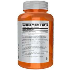 NOW Foods L-Glutamine 1000 mg Kapseln 120 St.