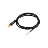 BBB Cycling Lichtkabel E-Strike Yamaha 1,2 m schwarz robustes Verbindungskabel für E-Bike Beleuchtungssysteme