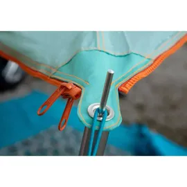 Bent Sonnensegel Zip-Canvas weiß