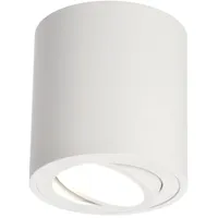 EDO MALDA Weiße Spot-Deckenleuchte, IP20, GU10, 220-240V, rund weiß