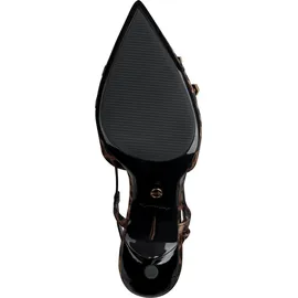 TAMARIS Damen Sling Pump mit Stilettoabsatz, braun, 38 EU