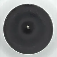 Maxi Teelichter Jumbo Teelichter im weißen Acrylcup Sonderedition extra elegante Variante (warmes grau, 10)