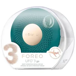 FOREO UFOTM UFOTM 3 go Maskengerät mit Wärme- und LED-Lichttherapie Gesichtsreinigungsbürsten   