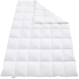 REGINA HOME SLEEP LIVING EST. 1967 Daunenbettdecke, Weiß, 155x220 cm, Oeko-Tex® Standard 100, Schlaftextilien, Bettdecken, Daunendecken