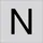 RZB Buchstabe "N" 99222.013.N