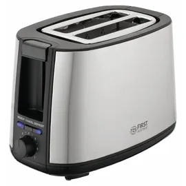 First Austria 2-Scheiben Toaster Schwarz/Edelstahl