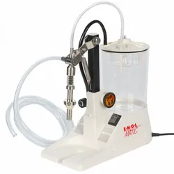 Elektrischer Abfüller für Wein Enolmatic - Abfülldüse aus Edelstahl - Tischgerät - Wein-Abfüllgerät