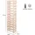 Proregal Weinregal 177 x 46 x 28 cm Natur