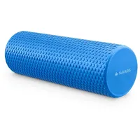 Navaris Pilates Rolle Faszienrolle - Pilatesrolle Faszien Yoga Roller - Schaumstoffrolle für Rücken Fitness - Massagerolle