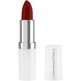 Manhattan Satin Lipstick Lippenstift für intensive, langanhaltende Farbe und feuchtigkeitsspendende Pflege