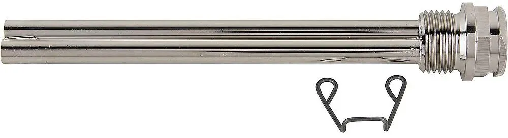 Schutzrohr für 2 Fühler aus Messing mit Einbaulänge 200 mm