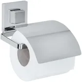 Wenko Vacuum-Loc Toilettenpapierhalter Cover, Halterung für Toilettenpapier, Befestigen ohne Bohren, Rostfreier Edelstahl, 13 x 11,5 x 14 cm, Glänzend