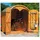Promadino Geräteschrank Roma Max 1,95 x 1,48 x 2,11 m natur