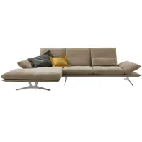 KOINOR Ecksofa aus Flachgewebe Francis ¦ beige ¦ Maße (cm): B: 314 H: 93 T: 159