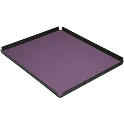 Stil Casa, Set 6 Tabletts für Hotelzimmer, Innenraum aus Polyurethan gepaart, 29x35 cm, lila.