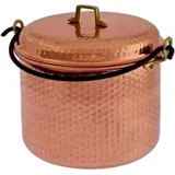 ich-zapfe Kupfertopf 24 cm rund