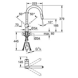 Grohe Minta chrom 32321002