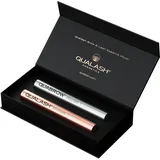 QUALASH® QUABROW® Augenbrauen- & Wimpernserum – 2‐in‐1 Serum für Wimpern und Augenbrauen, Brow & Lash Booster, Wachstum & Pflege – ESSENCE RITUAL COLLECTION Set 2x 3,5 ml