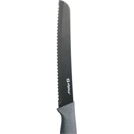 Alpina 6 teiliges Messer-Set Brot, Fleisch, Allzweck, Schäler und Santoku-Messer 6-tlg. Schwarz