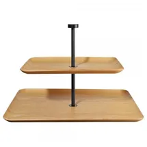 Asa Selection Wood Etagere 2-stufig rechteckig