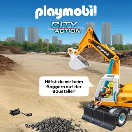 Playmobil Action Großer Bagger 71749