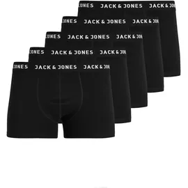 JACK & JONES Herren 5er Pack Boxershorts Mix Unterwäsche Mehrpack,5er Pack JACHUEY TRUNKS 5 St.), mit Logobündchen Jack & Jones schwarz