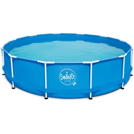 mountfield swing Metallrahmenpool - Blue - 366 x 84 cm