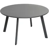 Dehner Kaffeetisch Lian Ø 70 x 40 cm Dunkelgrau