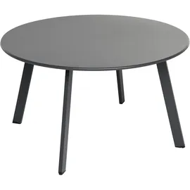 Dehner Kaffeetisch Lian Ø 70 x 40 cm Dunkelgrau