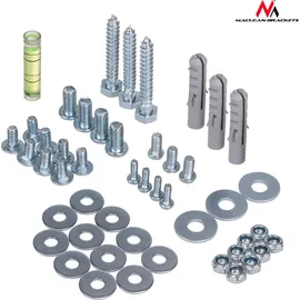 Maclean Brackets Universal Wandhalterung TV Monitor Schwenkbar Gasfeder bis 55" Zoll bis 22kg - Schwarz