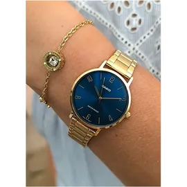 Casio Collection LTP-VT01G-2B Uhr Blau BOX - Blau/Gold