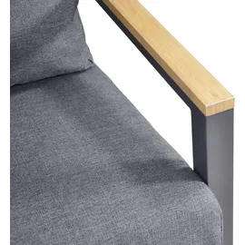 Lesli-Living Donnan Loungeset anthrazit/grau
