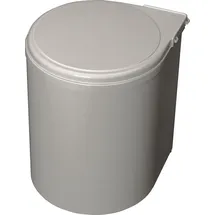 Victory Einbau-Abfallsammler 13 l Silbergrau
