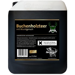 Wildmacher Buchenholzteer 5 Liter Kanister Schwarz