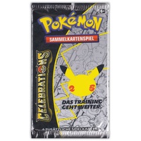 Pokémon Celebrations 25. Jubiläum Booster-Packung mit 4 Karten - deutsch