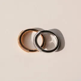 Liebeskind Berlin Fingerring Twist - Gr. 52 - in Gold - wasserfest & hautfreundlich