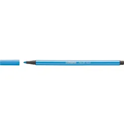 Stabilo Faserschreiber Pen 68031, Einweg, farbintensiv, M  1 mm, neonblau 4006381123440 Stabilo