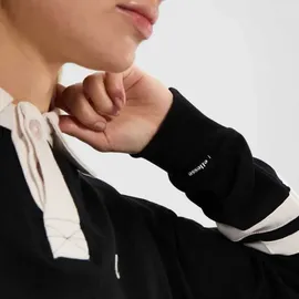 Ellesse POLO SOMBRA CROPPED RUGBY TOP BLK - Schwarz - 38 (EU)