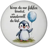 Speecheese Pinguin mit Ballon - Du bist wundervoll Magnet
