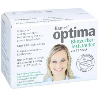 Santectrade GmbH Diamet optima Blutzucker Teststreifen 2in1