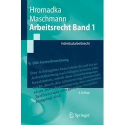 Arbeitsrecht Band 1