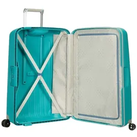 Samsonite S'Cure 4-Rollen 75 cm / 102 l aqua blue