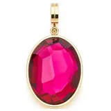 LEONARDO Charm-Anhänger Edelstahl rosa