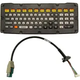 Zebra Technologies Zebra Tastatur - USB - QWERTY - für Zebra VC80 - VC80X