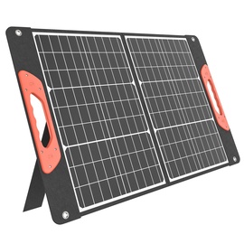 Rosaking 60W Faltbar Solarpanel,Tragbar Solar Ladegerät mit USB C+A +DC,Monokristallin ETFE Solarpanel für Smartphone,Tablets,Outdoor,Camping,Power Station